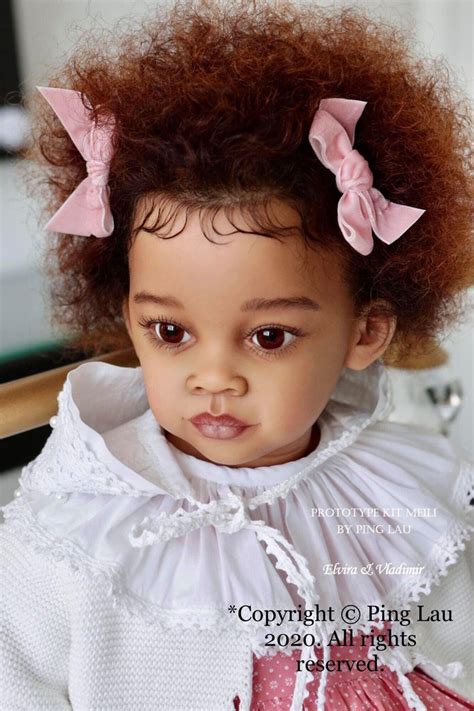 Meili Reborn Vinyl Toddler Doll Kit By Ping Lau 32 Inches