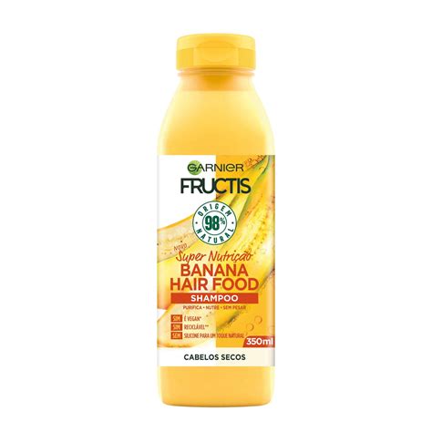 Fructis Champô Hair Food Banana 350 Ml Champos Minipreço