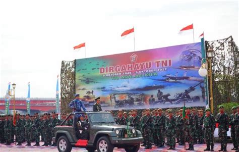 Pangdam Iisriwijaya Pimpin Upacara Hut Ke 77 Tni Tahun 2022 Siber Sumsel Inovatif Dan Edukatif