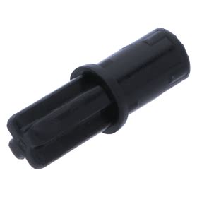 Lego Einzelteil Black Technic Axle Pin Without Friction Ridges