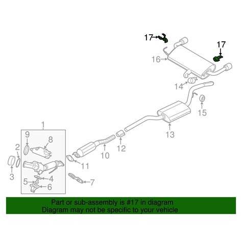 New Fits Ford Escape Exhaust Muffler Mounting Bracket Hanger