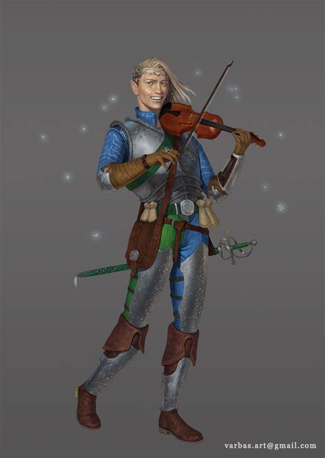 Veridian Argeste, College of Swords Bard by Varbas on DeviantArt