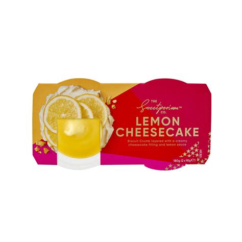 Buy The Sweetporium Co Lemon Cheesecake 2 Pack 180g Coles