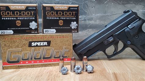 Speer Gold Dot 9mm 40S W 357sig Wow One Is CLEARLY The Best YouTube