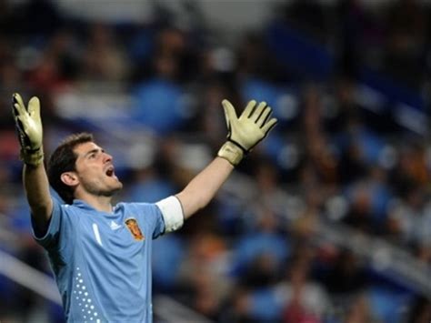 Foot Ball Player: Iker Casillas World Cup 2010 Spain Goalkeeper