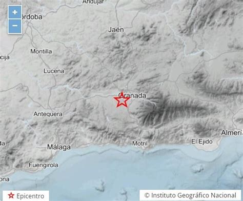 Registrado Un Terremoto De Magnitud Con Epicentro En La Malah Granada