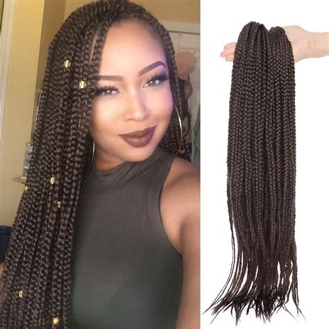 Cm Extensiones De Pelo Sint Tico Pc Crochet Twist Para Hacer