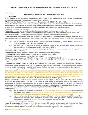 Vetted And Edited BBLM Spatial Planning And Land Use By Doc