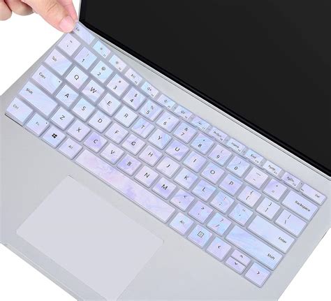 Amazon.com: Keyboard Cover Skin for 2020 2021 Microsoft Surface Pro 7 ...