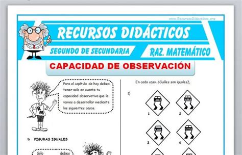 Problemas De Razonamiento Matem Tico Para Segundo De Secundaria