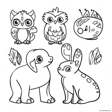 Cricut Animal Designs Coloring Page 45444 35909