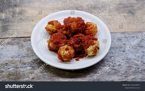 Telur Balado Telor Balado Traditional Spicy Stock Photo 2242026877 ...