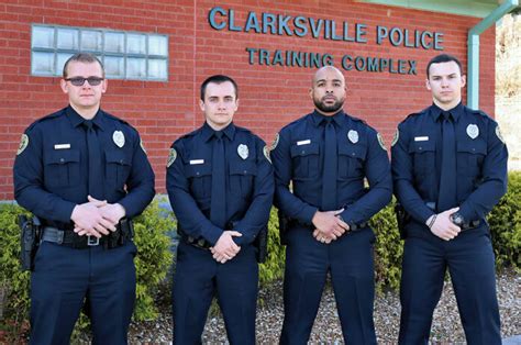 Clarksville Police Department Has Four Officers Graduate Police Academy