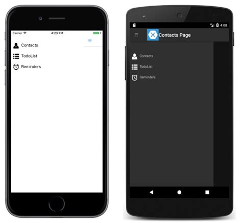 Xamarin Forms Flyoutpage Xamarin Microsoft Learn