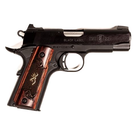 Browning 1911 22 Black Label Compact For Sale Used Excellent Condition