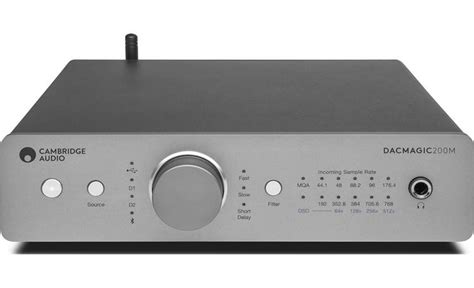 Cambridge Audio DacMagic 200M Silver Stereo DAC Headphone Amplifier