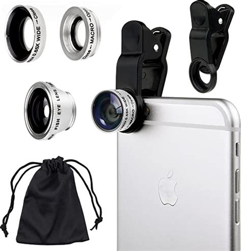 Universal 3 In 1 Camera Lens Kit For Smart Phones Including Iphone Samsung Galaxy