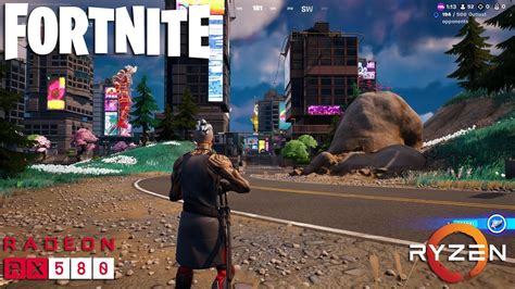 Fortnite Chapter 4 Season 2 AMD RX 580 Low Medium High Epic