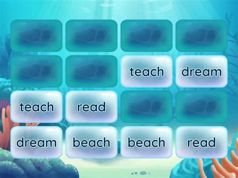 ea words matching pairs