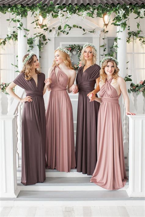 Bridesmaid Dress Infinity Dress Convertible Dress Wrap Dress