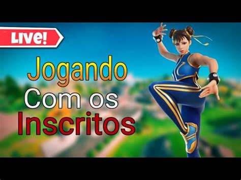 Live De Fortnite Ao Vivo Jogando Os Inscritos Criativo Outfit