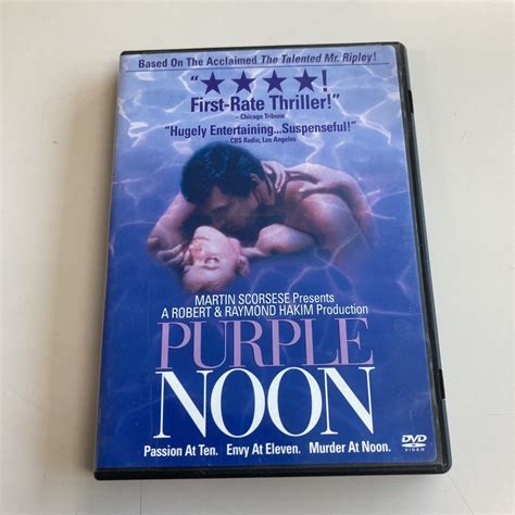 【やや傷や汚れあり】試聴済 Purple Noon 太陽がいっぱい 1960 Dvd Alain Delon Marie Laforet