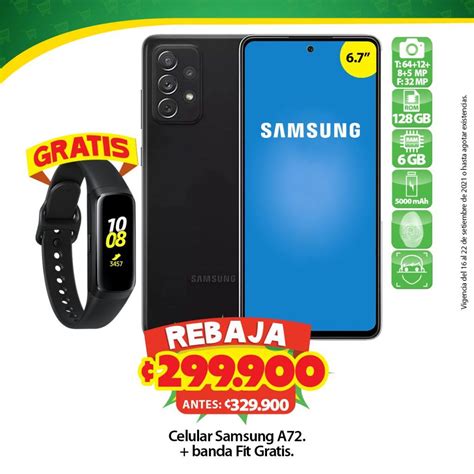 Oferta De Celulares Samsung En Maxi Palí Costa Rica 16 Septiembre