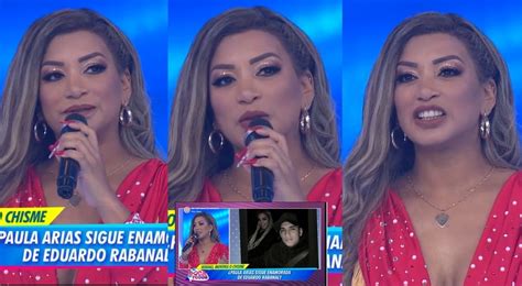 Paula Arias ¿templada De Eduardo Rabanal Todavía Siento Algo Por él Video El Popular