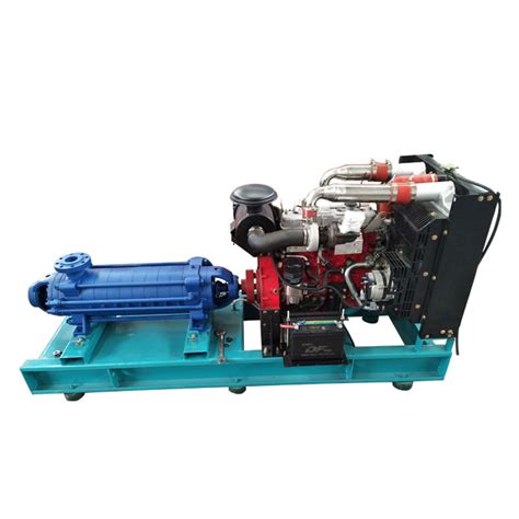 Multi Stage 200bar And 250HP High Pressure Agriculture 150m Water Pump