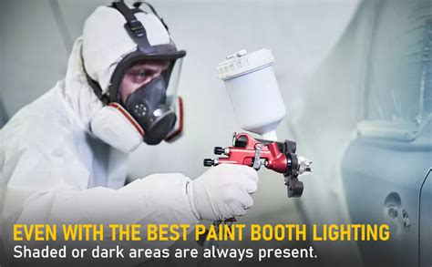 Racewill Paint Spary Gun Light Automotive Paint Gun Led