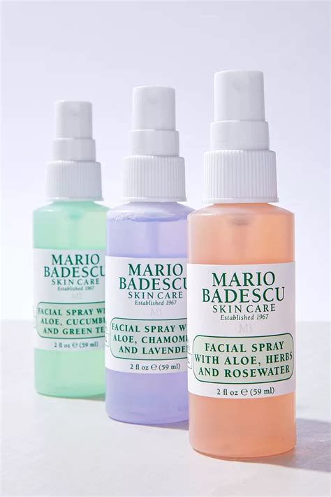 Mario Badescu Facial Spray Travel Trio T Set Urban Outfitters Uk