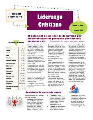 Liderazgo Cristiano PDF Descarga Gratuita