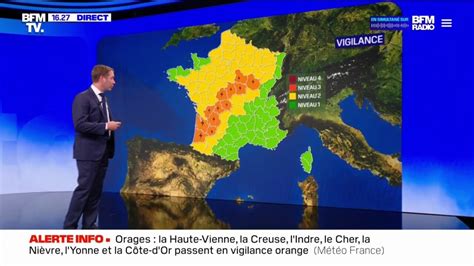 Douze Départements Placés En Vigilance Orange Orages