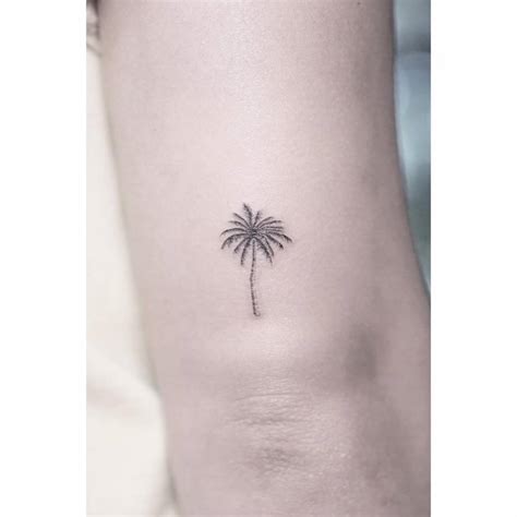 Palm Tree Tattoo Done On The Tricep Micro Realistic