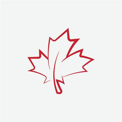 Canada Red Maple Leaf Logo