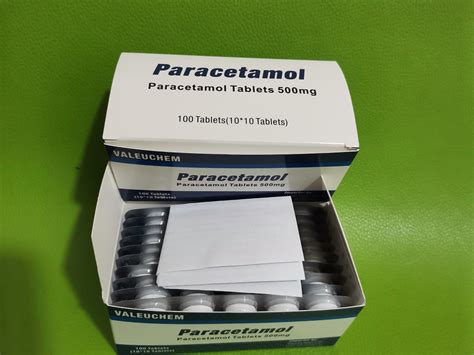 Paracetamol Tablets Mg Gmp Fda Goedgekeurde Antipyretische