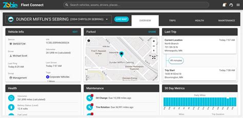 Fleet Management Software And Telematics Zubie Fleet Connect