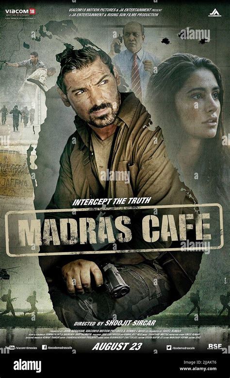 Movie Poster Madras Cafe 2013 Stock Photo Alamy