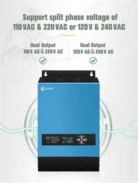 6kw Energy Storage Hybrid Inverter 3kw 36kw 4kw 46kw 5kw 48v Vdc 6kw Hybrid Solar Power