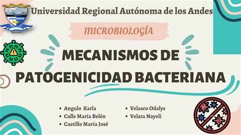 Mecanismos De Patogenicidad Bacteriana Odalys Velasco Udocz