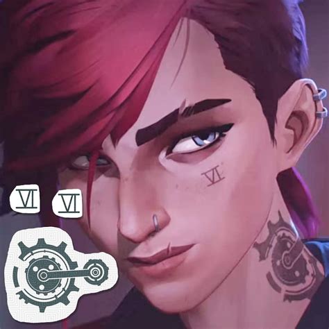 mo finance vi neck face tattoo set vi arcane temporary tattoos