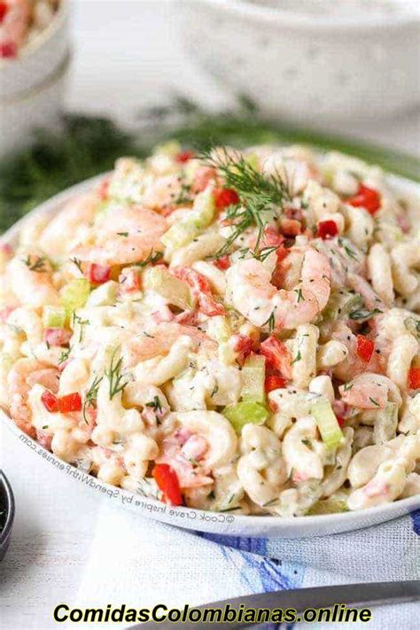 Ensalada De Pasta De Camarones Recetas