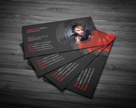 Photography Business Card On Behance