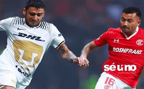 Pumas vs Toluca Previa Horario y Canal de Transmisión