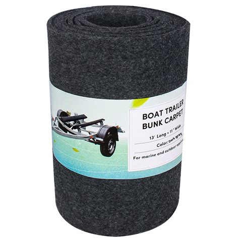 Veithi Bunk Carpet For Boat Trailers Boat Bunk Carpet Black