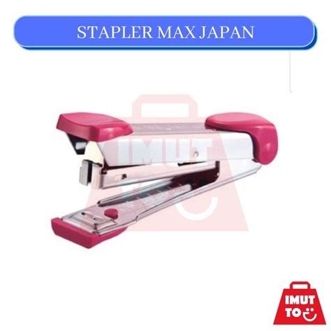 Jual Imutto Stapler Staples Hekter Max Hd 10 Ml Asli Jepang Japan Kuat