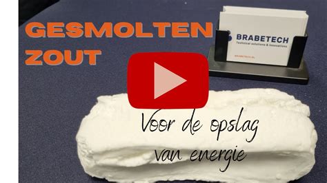 Een Gesmolten Zout Batterij Kan Energie Heel Goed Opslaan Presentatie