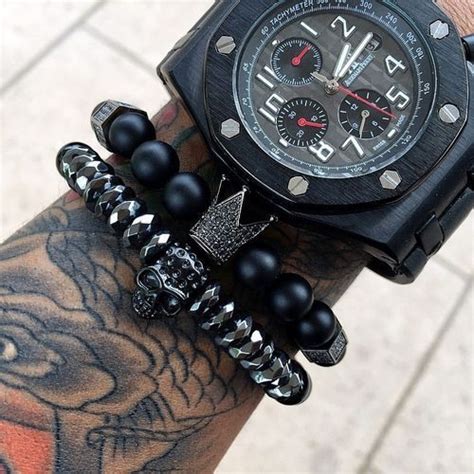 2018 Men Bracelet Crown Bracelets Skull Skeleton Titanium Steel Skull