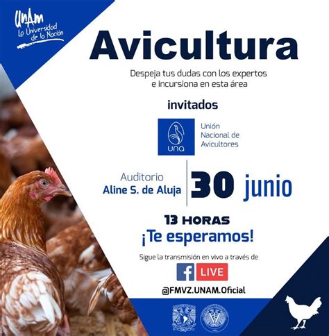 Fmvz Unam On Twitter No Te Pierdas La Charla Sobre Avicultura Este