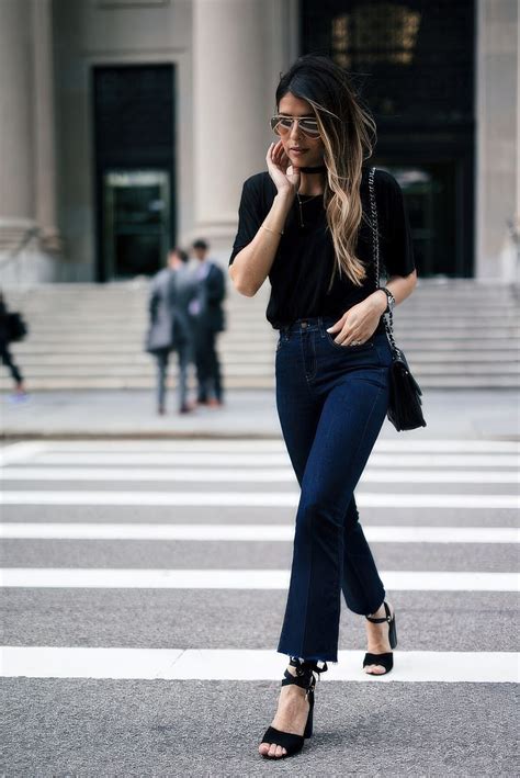 Dark Blue Jeans Outfit